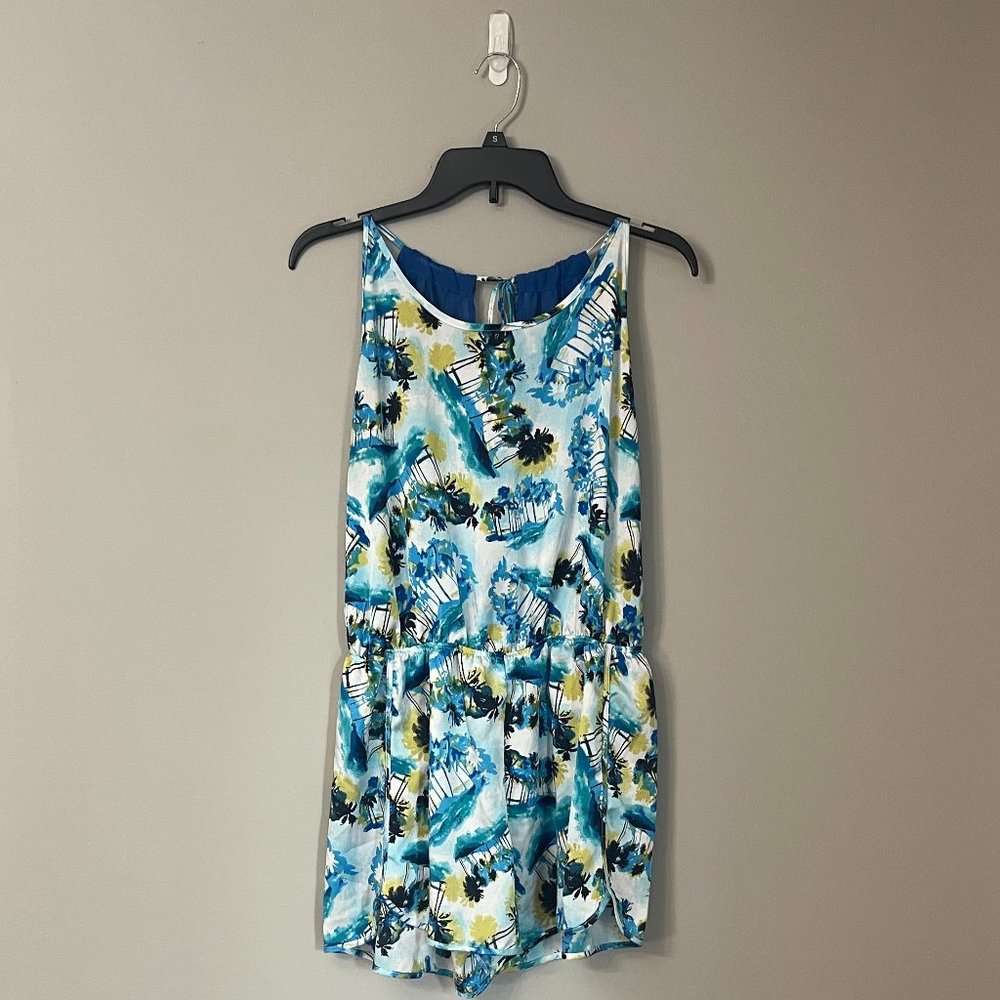 Double Zero - Patterned Romper - S